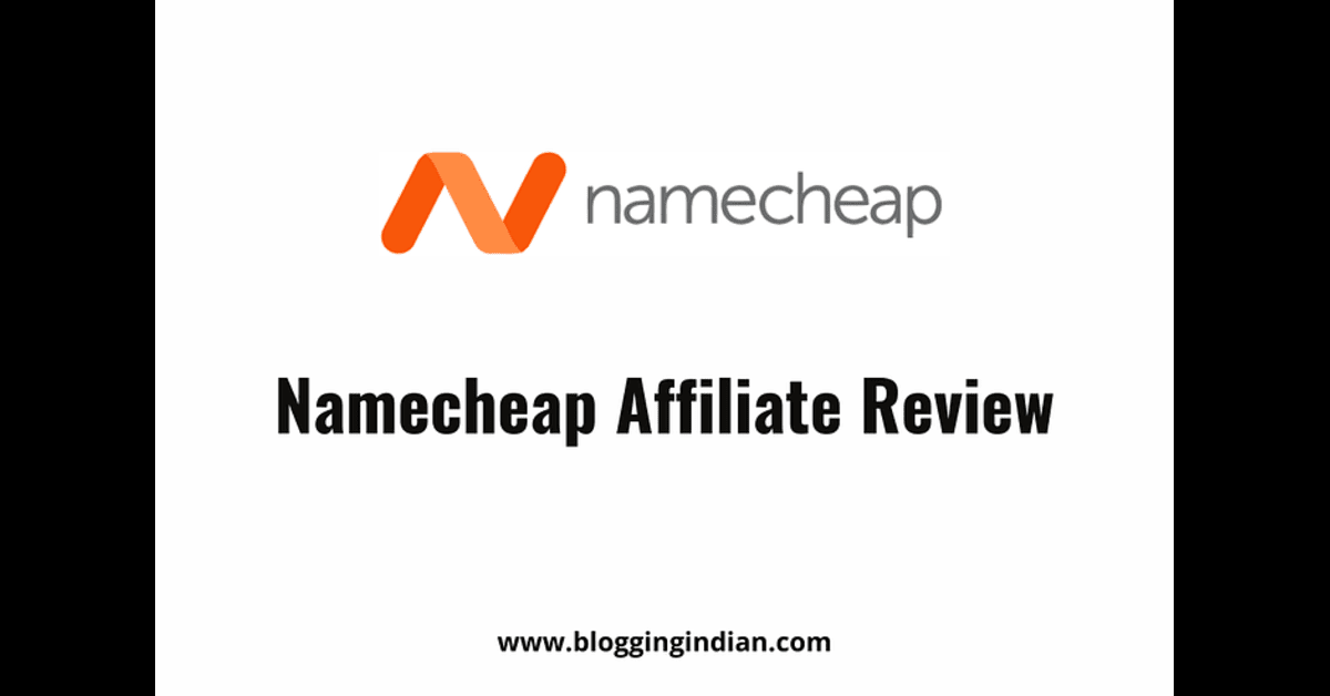 Namecheap affiliate review