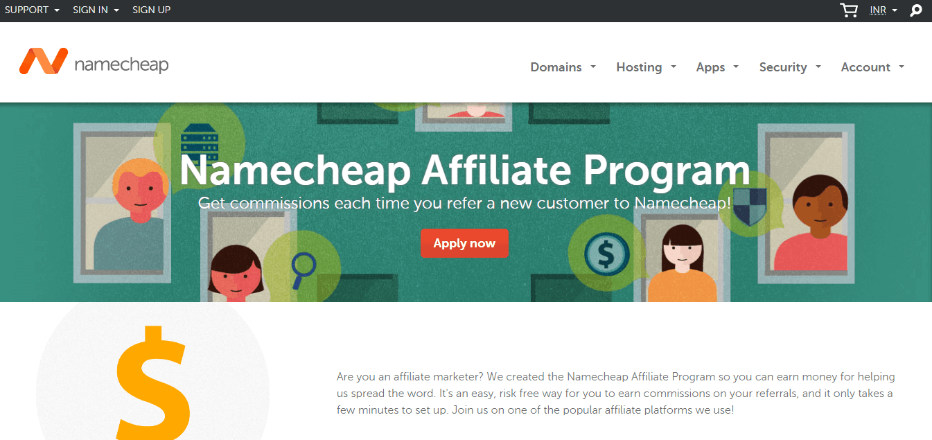namecheap affiliate review