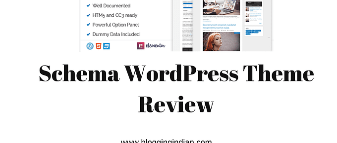 schema wordpress theme review