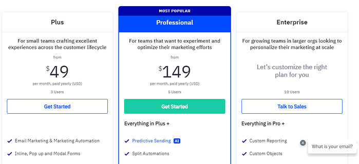 activecampaign-pricing-plans